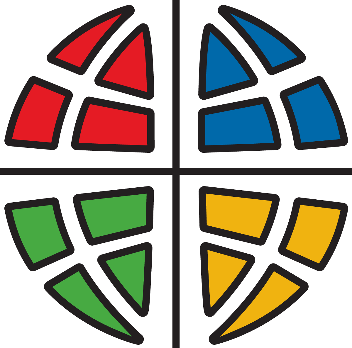 Evangelical Lutheran Church in America four-color globe logo